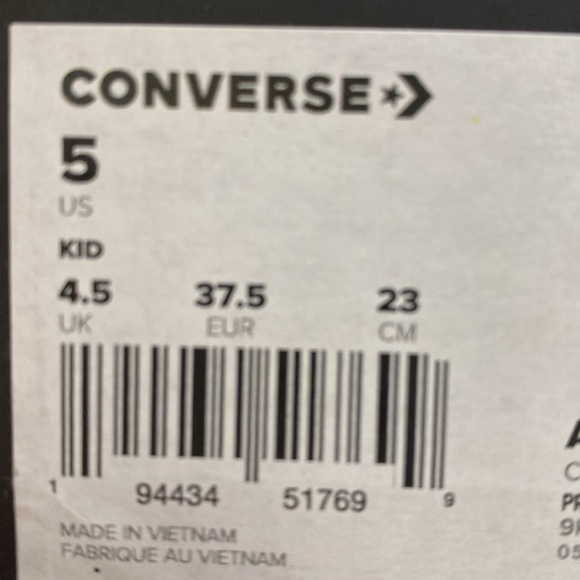 CONVERSE CTAS EVA LIFT HI BRAND 🔥 NEW - Picture 9 of 9